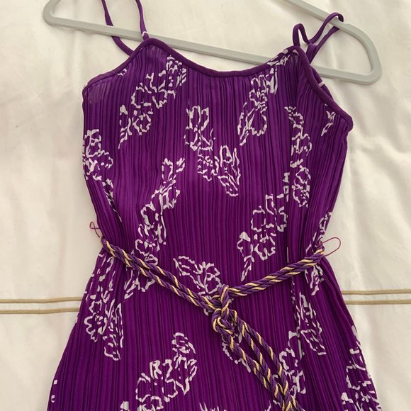 Tahari Pleated Cocktail Dress - Picture 1 of 4